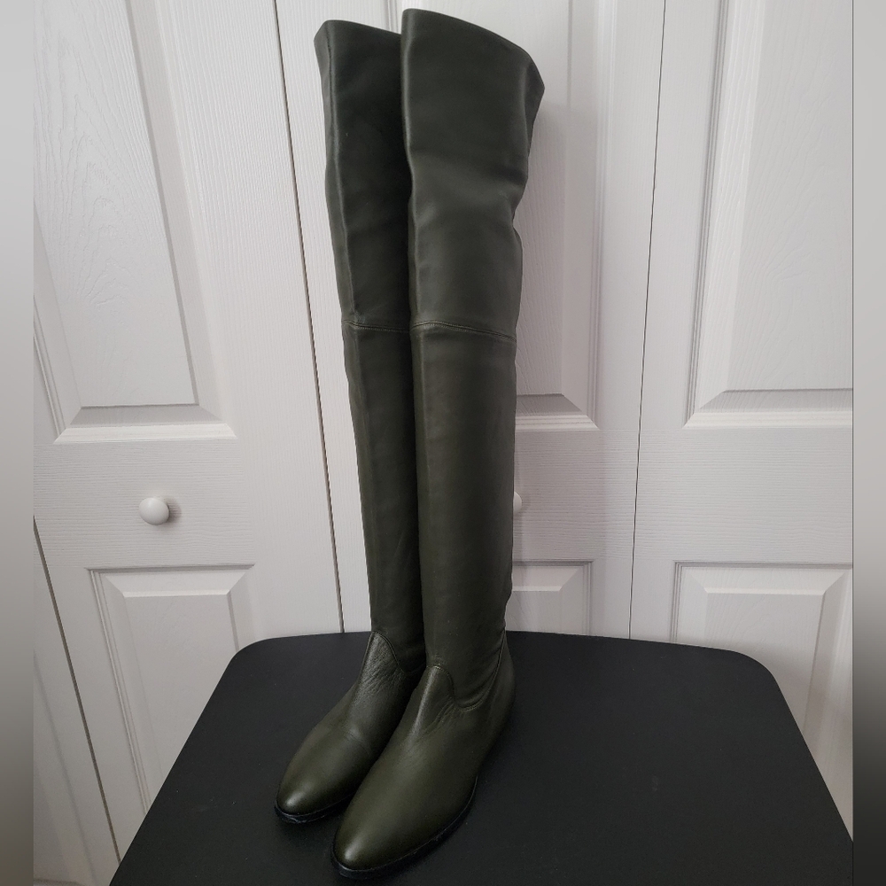 Tamara Mellon By Vero Cuoio Size 41.5 Over The Knee Boots